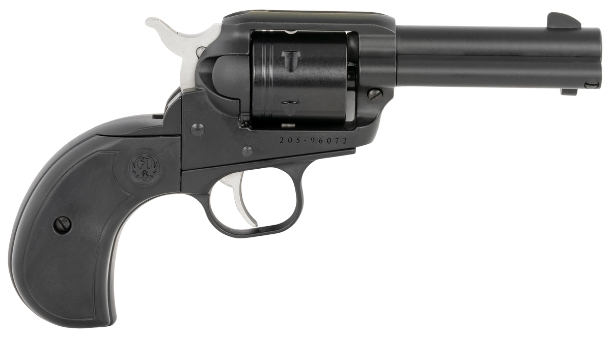 Ruger Wrangler .22 LR 3.75" 6-Shot Black Cerakote Single-Action Revolver