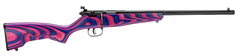 Savage Rascal Minimalist 22 LR 16.12" 1-Rd Bolt Action Youth Rifle - Pink/Purple Laminate