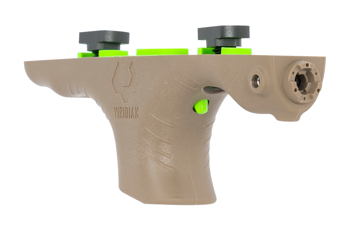 Viridian HS1 AR Hand Stop with Green Laser M-LOK FDE