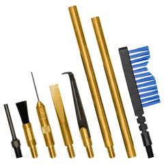 Otis FG932 Brass Scraper Tool Set MSR/AR Multi-Caliber Brass/Nylon Bristles