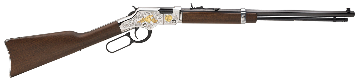 Henry Golden Boy 2nd Amendment Tribute 22 S/L/LR 20" 16 LR/21 Short Lever-Action Rifle