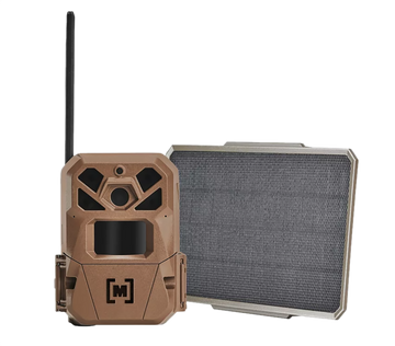 Moultrie Edge 3 + 3.4W Solar Power Pack II 40MP Trail Camera 1080p USB-C - Tan