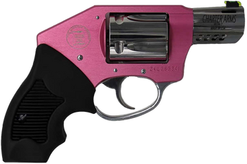 Charter Arms Off Duty Coyote 380 ACP 2" 5-Rd DA/SA Revolver - Pink Aluminum Frame / Stainless
