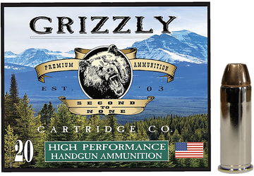 Grizzly Ammo 44 Special 240gr Jacketed Hollow Point 20-Rd - Box or Case