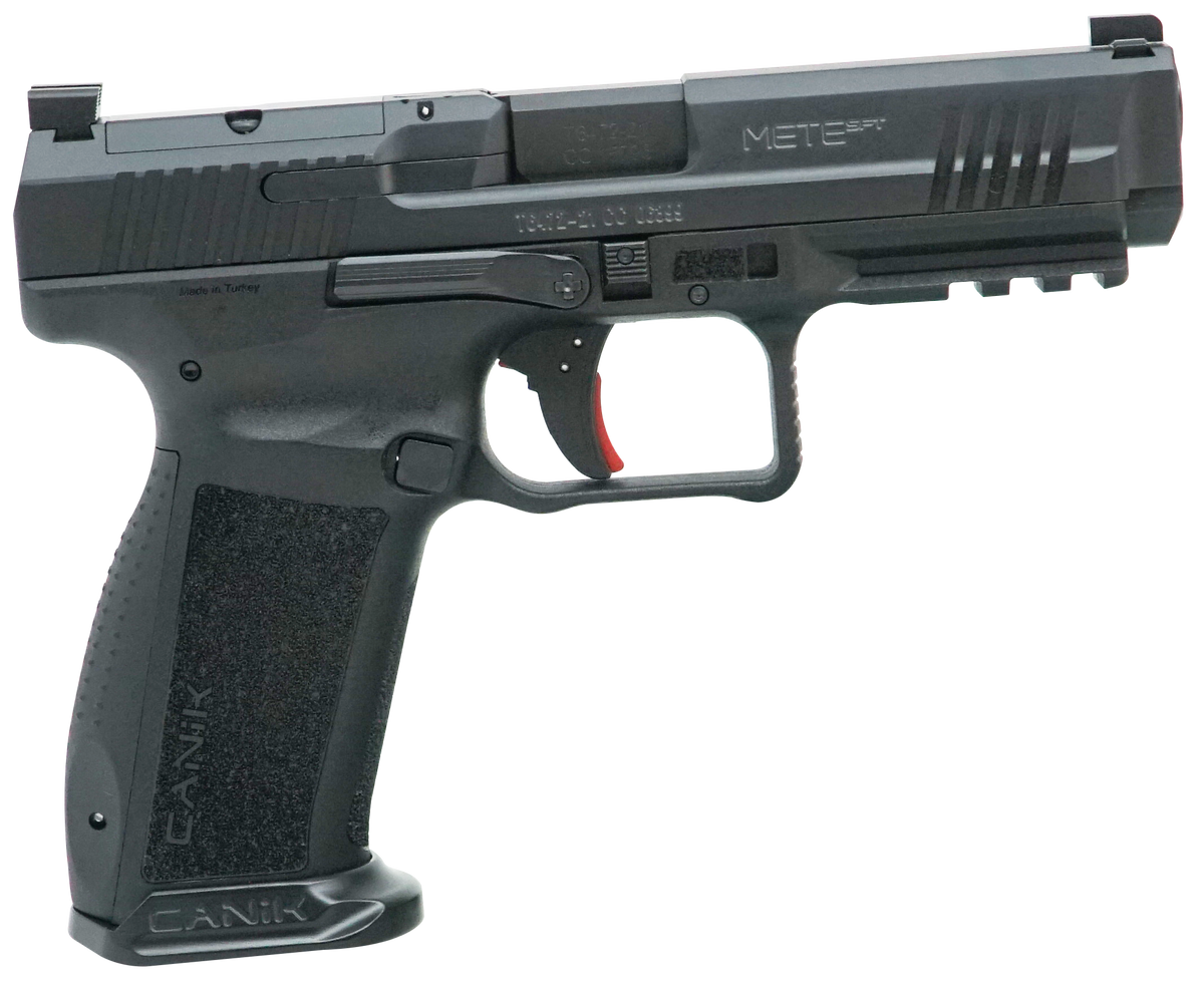 Canik Mete SFT 9mm Luger 4.46" 20+1 Semi-Auto Pistol - Black Nitride Optic Ready