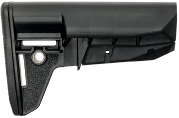 BCM Stock Mod 2 SOPMOD Black Widebody AR-15 Collapsible Buttstock - Mil-Spec