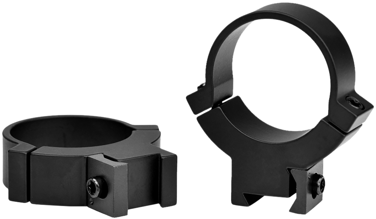 Warne 732M Rimfire 70/30 Horizontal Split 30mm High Scope Rings - 3/8"/11mm Dovetail