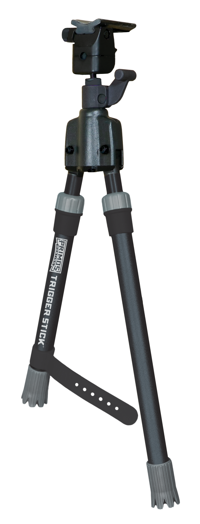 Primos Trigger Stick Gun Mount 2-Leg Bipod - Short - Black / Gray
