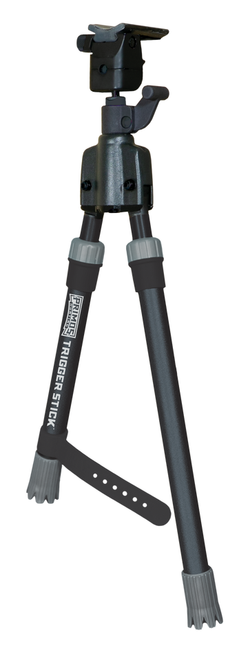 Primos Trigger Stick Gun Mount 2-Leg Bipod - Short - Black / Gray