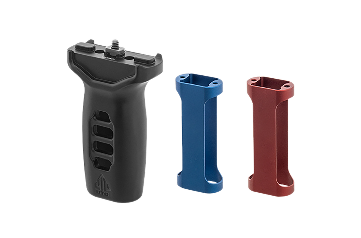 Leapers Super Slim Vertical Foregrip M-LOK Matte Black Anodized Aluminum