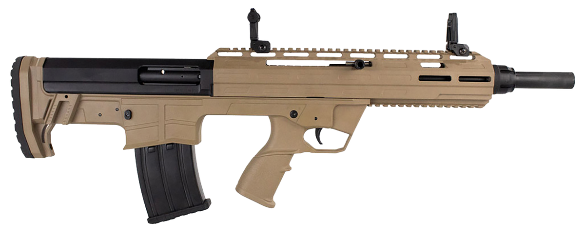 Tokarev USA TBP 12 Gauge 3" 5+1 18.50" Semi-Auto Bullpup Shotgun - FDE