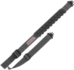 Allen Trak Web Gray Rifle Sling for Ruger 1.5" 20"-36" w/Swivels