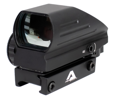Aim Sports RT406C Reflex Sight Classic II Edition 1x33mm Red/Green Multi Reticle Matte Black