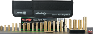 AimShot Master Kit Multi-Caliber Bore Sight Green 532nm Laser Rifle