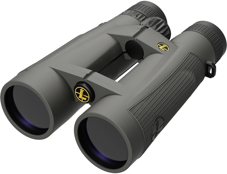 Leupold BX-5 Santiam HD 15x56mm Abbe-Koenig Roof Prism Binoculars - Shadow Gray Armor Coated