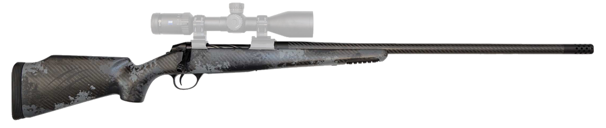 Fierce Firearms Carbon Rage 6.5 PRC 24" 3+1 Bolt Action Rifle - Tungsten Gray Cerakote / Phantom Camo