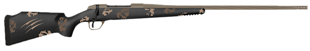 Fierce Firearms Twisted TI Rogue 300 PRC 24" 3+1 Bolt-Action Rifle - Black Cerakote / Sonar Camo