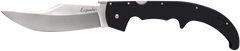 Cold Steel Espada XL 7.5" Folding Clip Point Plain AUS-10A SS Black G10 Handle