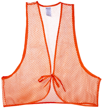 Allen 15750 Hunter's Vest OSFA Orange Polyester Mesh Safety Vest