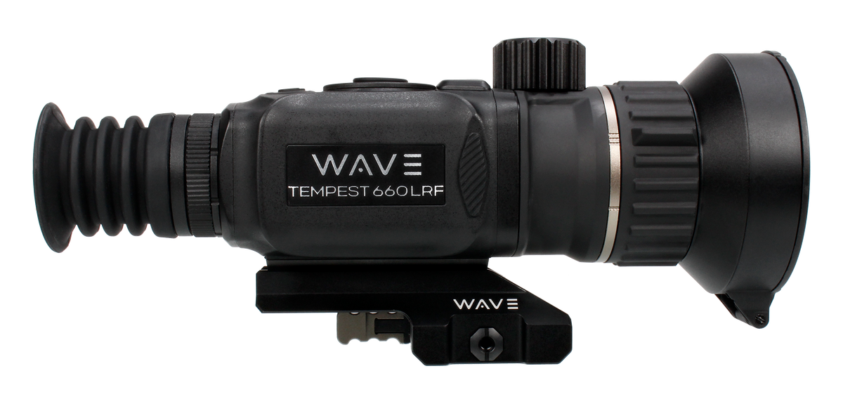 Wave Tempest 660D LRF Thermal Scope 3.4x60mm 640x512 Black