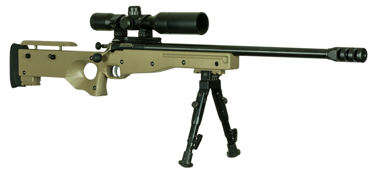 Crickett KSA2152 CPR Complete Package 22 LR 16.12" 1-Rd Bolt Action Rifle - FDE Stock