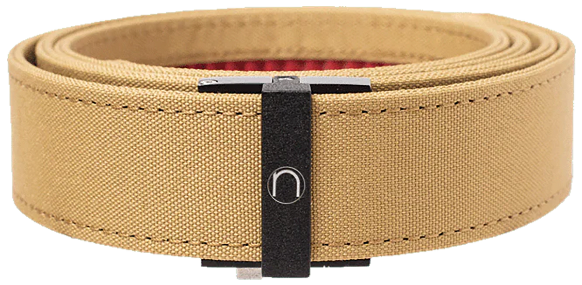 Team Nexbelt Operating Thin Bar Supreme EDC 1.5" Coyote Nylon Belt