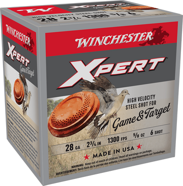 Winchester Ammo Super-X Xpert High Velocity 28 Gauge 2.75" 5/8 oz #6 Shot - Box or Case
