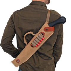Desantis Gunhide Kurz Shotgun Scabbard Natural Leather 14" 12/20/.410 Ga