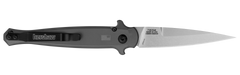 Kershaw Launch 8 3.5" Spear Point Plain Stonewashed CPM-154 Automatic Folding Knife
