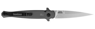 Kershaw Launch 8 3.5" Spear Point Plain Stonewashed CPM-154 Automatic Folding Knife