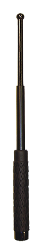 PSP NS16R Expandable Baton 16" Steel Black Rubber Handle w/Sheath