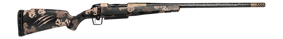 Fierce Firearms Carbon Rogue XP 6.5 PRC 20" 3+1 Bolt-Action Rifle - Smoked Bronze Cerakote / Sonora Ambush Camo
