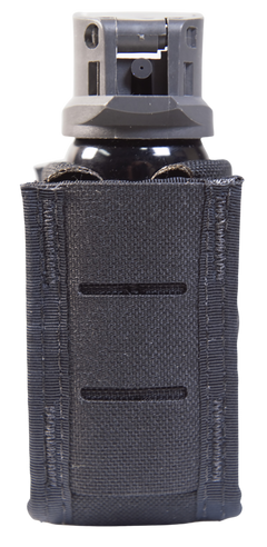 High Speed Gear 41OC00BK TACO Duty OC Spray Pouch Black Nylon MOLLE - Fits MK3 OC Can