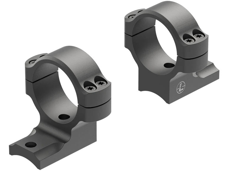 Leupold BackCountry 30mm Medium 2-Piece Scope Rings - Matte Black Aluminum - Savage 10/110