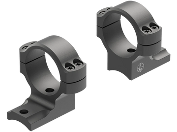 Leupold BackCountry 30mm Medium 2-Piece Scope Rings - Matte Black Aluminum - Savage 10/110
