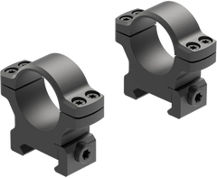 Leupold BackCountry Cross-Slot 1" Medium Matte Black Scope Rings