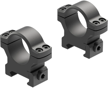 Leupold BackCountry Cross-Slot 1" Medium Matte Black Scope Rings