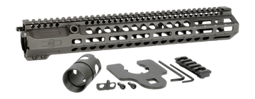 Midwest Industries MI-CRMHD-308H 15.0" M-LOK Free-Float Handguard - Black