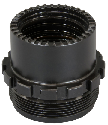 Yankee Hill 3060 Phantom QD Adapter 1-3/8x24 Black Stainless Steel