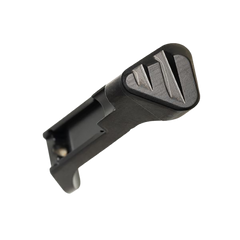 Tyrant CNC Extended Magazine Release for Sig P365 - 17-4 Stainless Steel - Matte Black