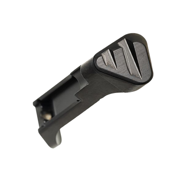 Tyrant CNC Extended Magazine Release for Sig P365 - 17-4 Stainless Steel - Matte Black