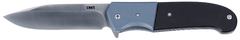 CRKT 6880 Ignitor 3.48" Folding Drop Point Plain Satin 8Cr13MoV Blue/Black G10 Handle