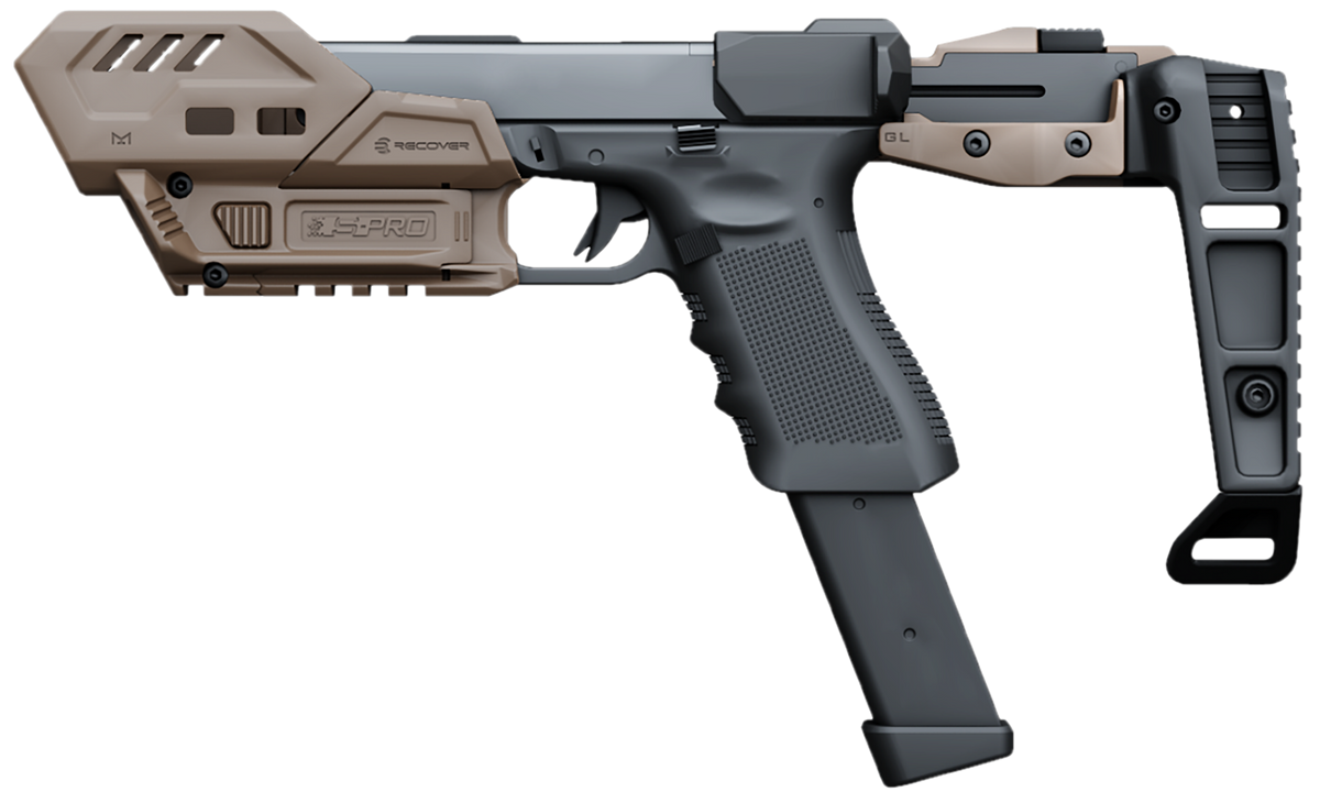 Recover Innovations S-Pro MG Conversion Kit for Glock Tan Polymer