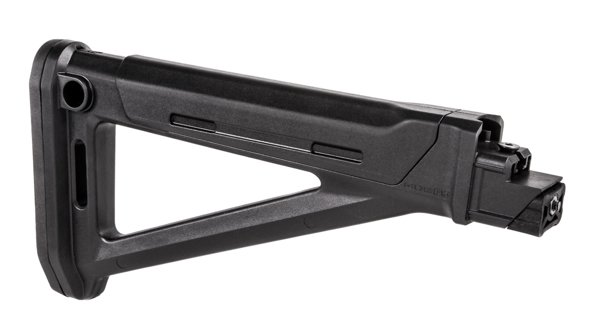Magpul MAG616-BLK MOE AK Stock Fixed Black Polymer for AK-47/AK-74