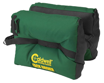 Caldwell Tack Driver Prefilled Green Nylon Front & Rear Combo Shooting Bag