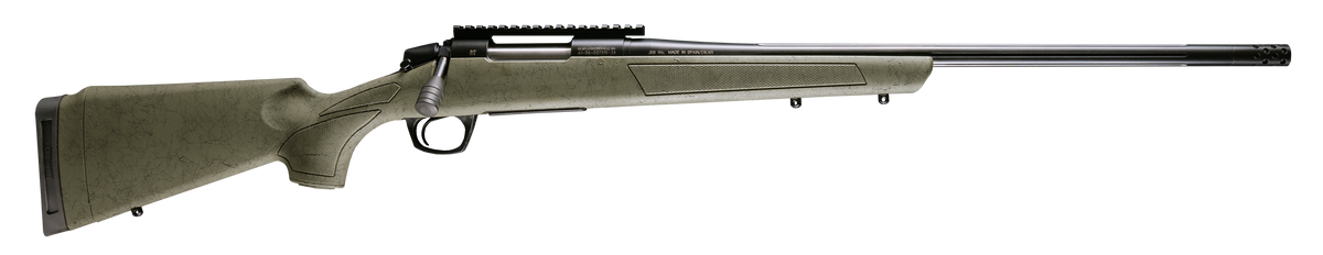CVA Cascade XT 6.5 PRC 24" 2+1 Bolt Action Rifle - Graphite Black Cerakote / OD Green Synthetic