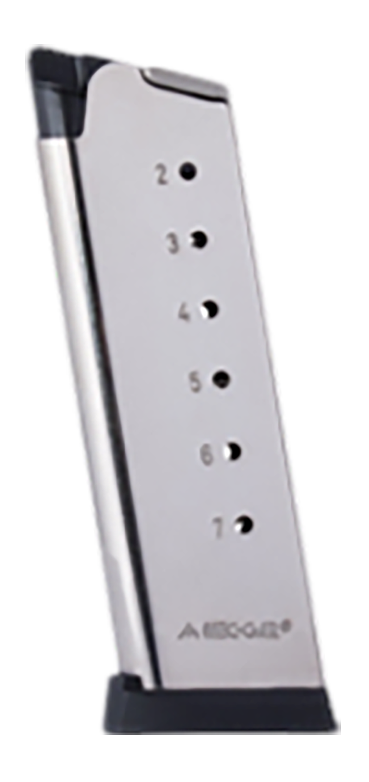 Mec-Gar 1911 Officer 45 ACP 7rd Nickel Carbon Steel Magazine