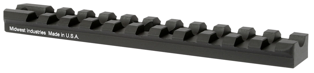 Midwest Industries MI-1894R Marlin 1894 Top Rail 5" Picatinny 6061-T6 Aluminum Black Hardcoat Anodized - 0 MOA
