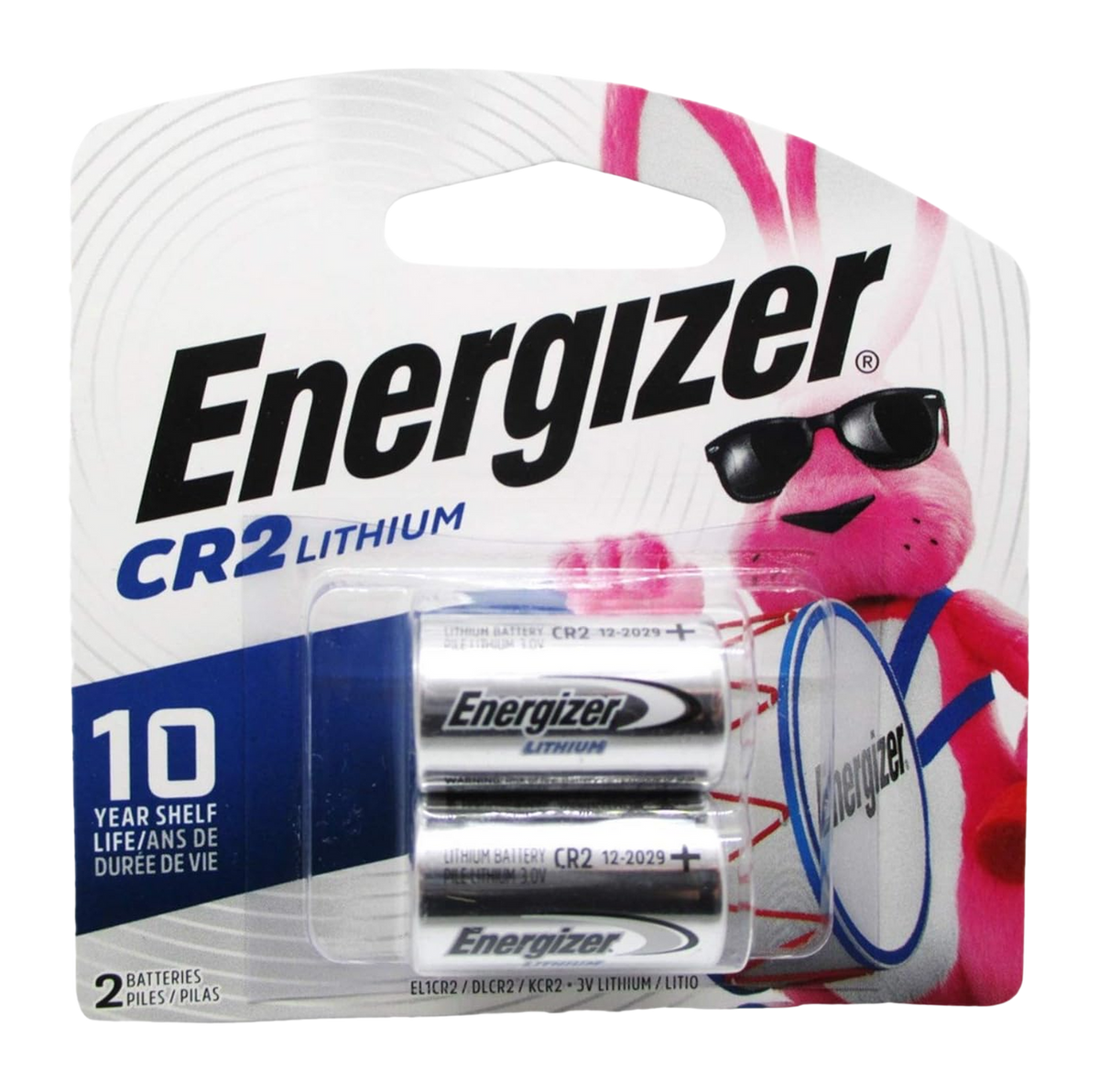 Energizer CR2 3V Lithium Photo Battery 800 mAh (2-Pack)