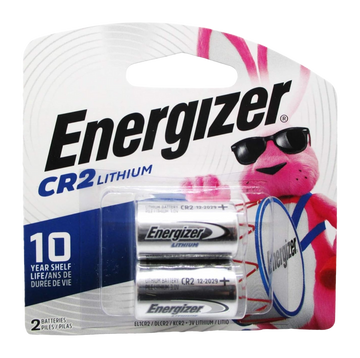 Energizer CR2 3V Lithium Photo Battery 800 mAh (2-Pack)